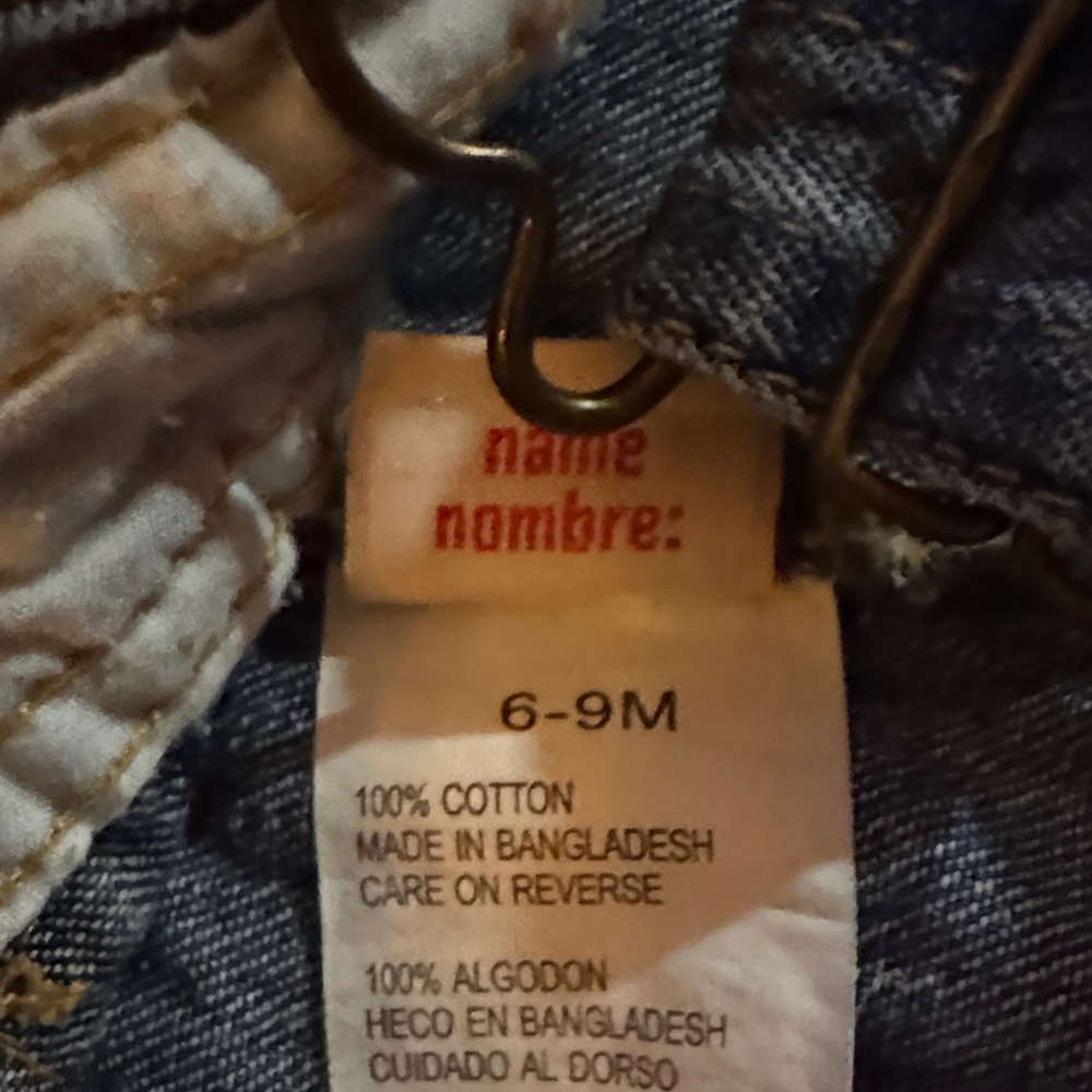 Faded Glory Denim Kids Overalls - Picture 4 of 5